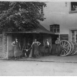 historical image of a forge